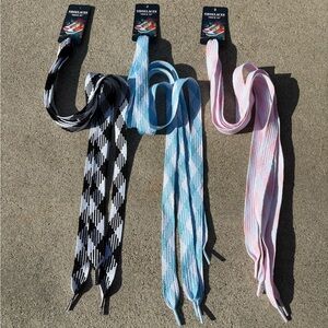 Set of 3 Wide Shoe Laces